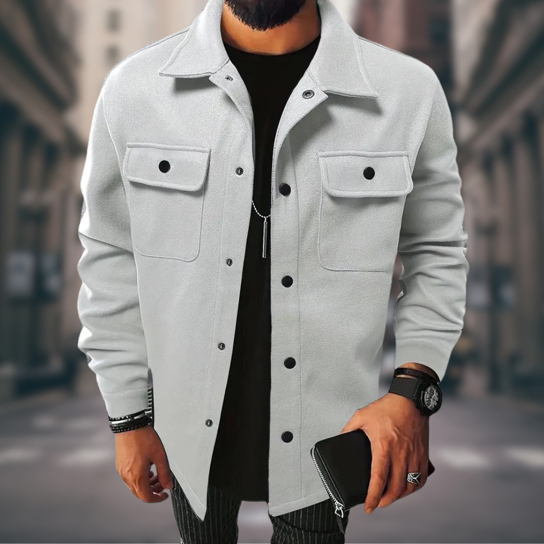 Sabino | Lässige Männerjacke mit Taschen