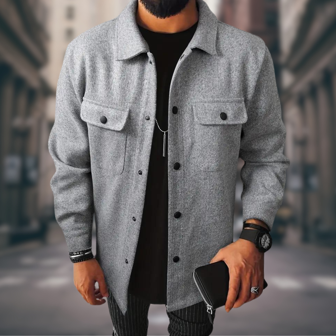 Sabino | Lässige Männerjacke mit Taschen