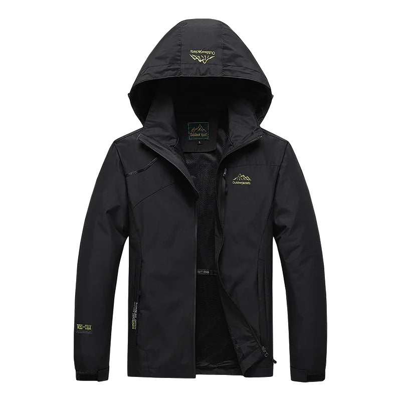 Rolf | Wasserdichte Outdoor-Jacke mit Kapuze
