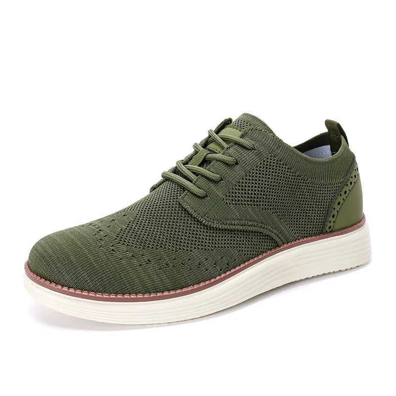 Harvey | Atmungsaktiver Strick-Oxford-Sneaker
