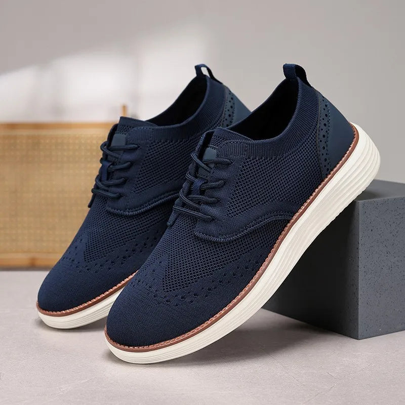 Harvey | Atmungsaktiver Strick-Oxford-Sneaker