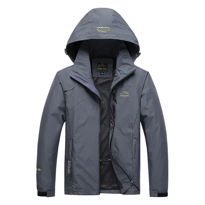 Rolf | Wasserdichte Outdoor-Jacke mit Kapuze