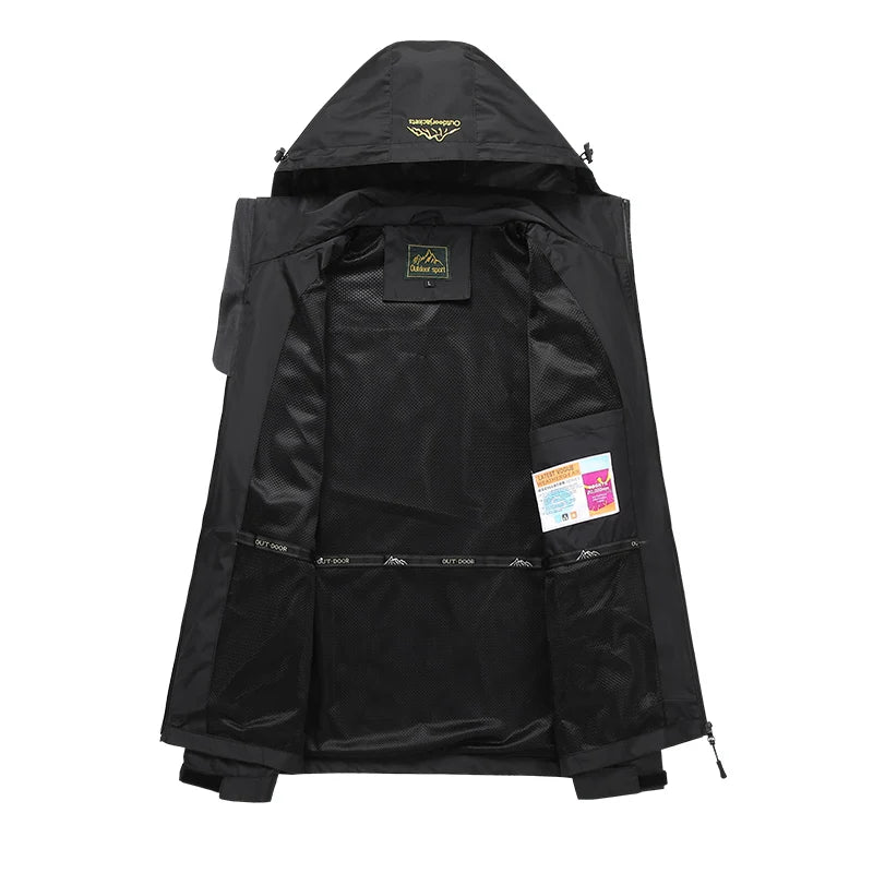 Rolf | Wasserdichte Outdoor-Jacke mit Kapuze