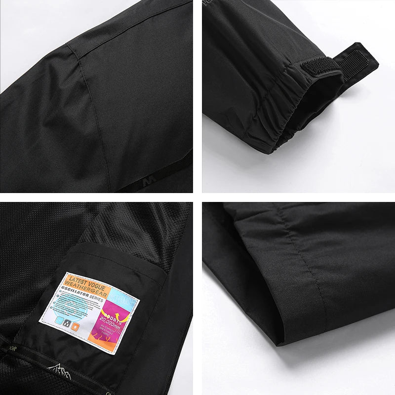 Rolf | Wasserdichte Outdoor-Jacke mit Kapuze