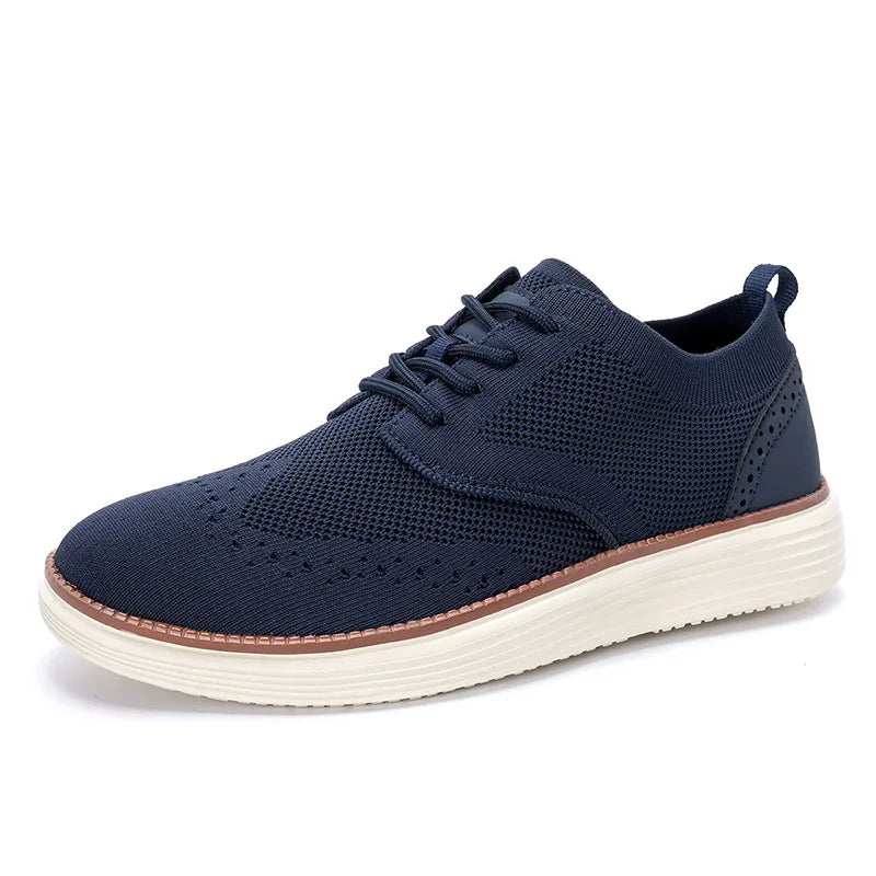 Harvey | Atmungsaktiver Strick-Oxford-Sneaker