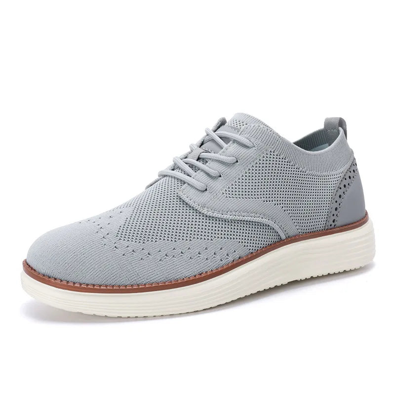 Harvey | Atmungsaktiver Strick-Oxford-Sneaker