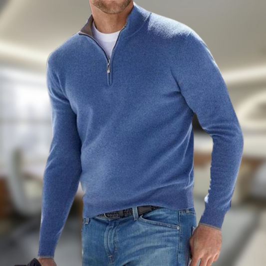 Paride  | Hoher Nackenpullover mit Reißverschluss