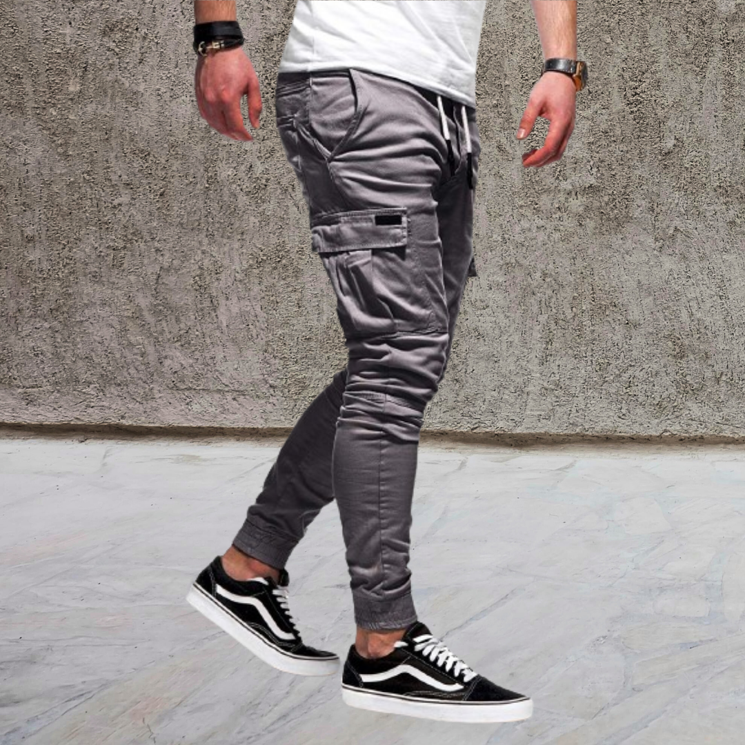 Daniel | Lässige Sporthose mit aufgesetzten Taschen