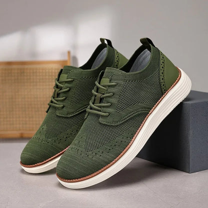 Harvey | Atmungsaktiver Strick-Oxford-Sneaker