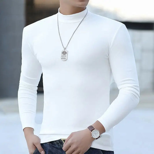 Clarence | Slim Fit Rollkragen-Shirt