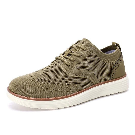 Harvey | Atmungsaktiver Strick-Oxford-Sneaker