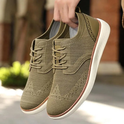 Harvey | Atmungsaktiver Strick-Oxford-Sneaker