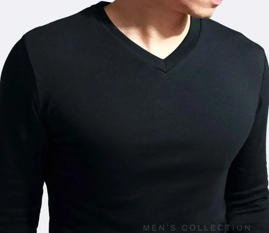 Harvey | Slim Fit V-Ausschnitt Shirt