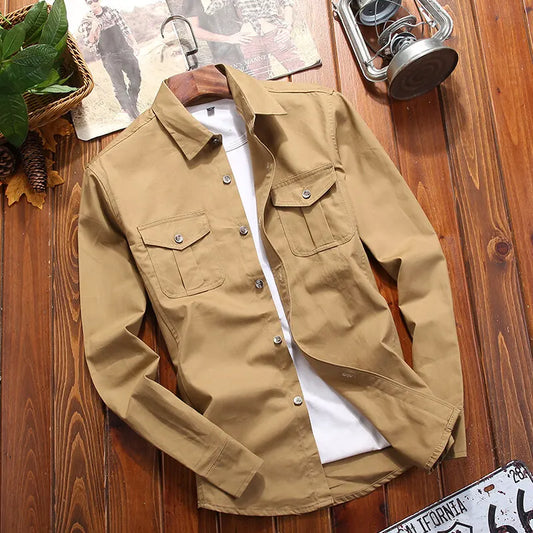Gerald | Lässiges Button-up-Hemd